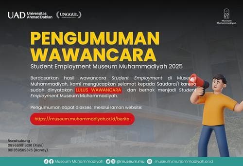 PENGUMUMAN WAWANCARA 2025