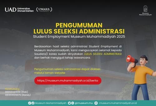 PENGUMUMAN ADMINISTRASI 2025